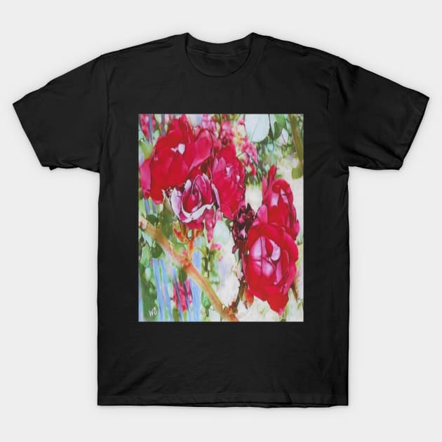 Roses: the world of flowers T-Shirt by Marcel1966